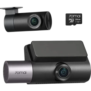 Set Dash Cam față și spate 70mai T800 + Rear Cam RC24, Negru Set Dash Cam față și spate 70mai T800 + Rear Cam RC24, Negru