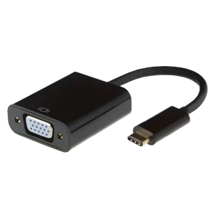 Adaptor Video APC Electronic APC-631008, Type-C - VGA D-Sub, 0,15m, Negru Adaptor Video APC Electronic APC-631008, Type-C - VGA D-Sub, 0,15m, Negru