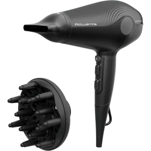 Фен Rowenta CV6430F0, 2100Вт, Чёрный Фен Rowenta CV6430F0, 2100Вт, Чёрный