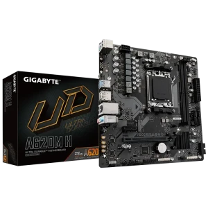Placă de bază Gigabyte A620M H, AM5, AMD A620, Micro-ATX Placă de bază Gigabyte A620M H, AM5, AMD A620, Micro-ATX