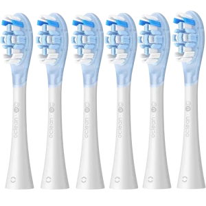 Plaque Control Brush Head Oclean Ultra UC03 W02 6-pk, White Plaque Control Brush Head Oclean Ultra UC03 W02 6-pk, White