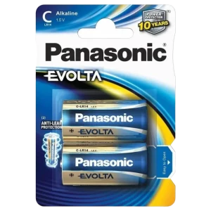 Батарейки Panasonic LR14EGE, C, 2шт. Батарейки Panasonic LR14EGE, C, 2шт.
