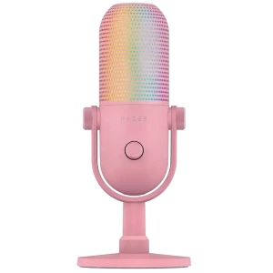 Игровой Микрофон Razer Seiren V3 Chroma, Проводной аналоговый, Quartz Игровой Микрофон Razer Seiren V3 Chroma, Проводной аналоговый, Quartz