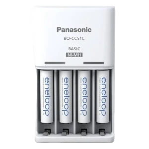 Зарядное устройство Panasonic BQ-CC51C, Белый Зарядное устройство Panasonic BQ-CC51C, Белый