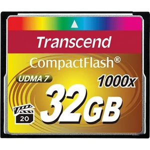 Card de Memorie Transcend CompactFlash 1000, 32GB (TS32GCF1000) Card de Memorie Transcend CompactFlash 1000, 32GB (TS32GCF1000)