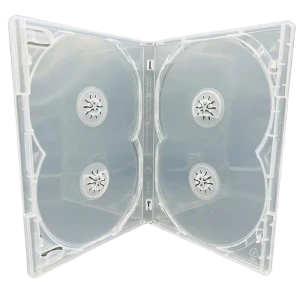 DVD Box Platinet 14 mm pentru Amaray 4 Clear DVD Box Platinet 14 mm pentru Amaray 4 Clear