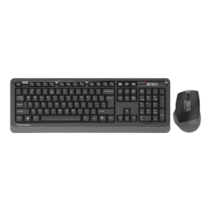Клавиатура и мышь A4Tech FG1035, Беспроводное, Чёрный | Серый Клавиатура и мышь A4Tech FG1035, Беспроводное, Чёрный | Серый