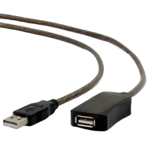 Удлинитель Cablexpert UAE-01-5M, USB Type-A (M)/USB Type-A (F), 5м, Чёрный Удлинитель Cablexpert UAE-01-5M, USB Type-A (M)/USB Type-A (F), 5м, Чёрный