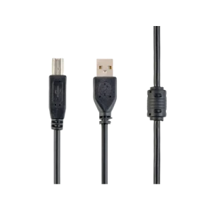 Cablu de date pentru periferice Cablexpert CCFB-USB2-AMBM-1.5M, USB Type-A/USB Type-B, 1,5m, Negru Cablu de date pentru periferice Cablexpert CCFB-USB2-AMBM-1.5M, USB Type-A/USB Type-B, 1,5m, Negru