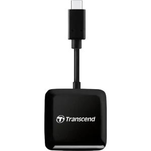 Кардридер Transcend TS-RDC3, USB Type-C, Чёрный Кардридер Transcend TS-RDC3, USB Type-C, Чёрный