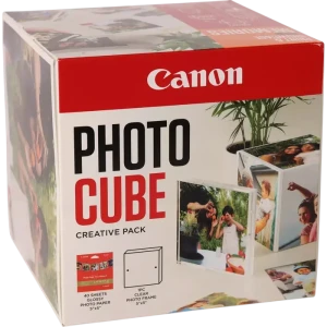 Hârtie fotografică Canon PP-201, 5X5", Photo Cube, 13x13 cm Hârtie fotografică Canon PP-201, 5X5", Photo Cube, 13x13 cm