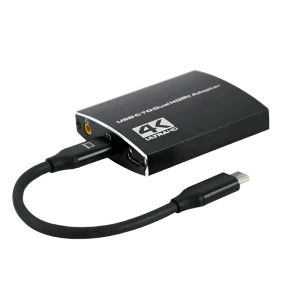 Видеокабель Cablexpert A-CM-HDMIF2-01, USB 3.1 Type-C (F) - 2 x HDMI (F), 0.15 м, Чёрный Видеокабель Cablexpert A-CM-HDMIF2-01, USB 3.1 Type-C (F) - 2 x HDMI (F), 0.15 м, Чёрный