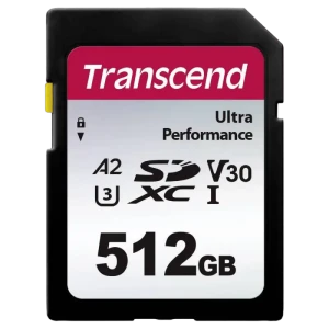 Card de Memorie Transcend SDXC 340S, 512GB (TS512GSDC340S) Card de Memorie Transcend SDXC 340S, 512GB (TS512GSDC340S)