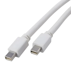Cablu Video APC Electronic AP531037, MiniDP (M) - miniDP (M), 0,45m, Alb