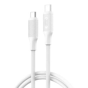 Cablu încărcare și sincronizare XO NB-Q265B, USB Type-C/USB Type-C, 1m, Alb Cablu încărcare și sincronizare XO NB-Q265B, USB Type-C/USB Type-C, 1m, Alb