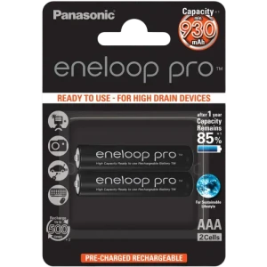 Батарейки Panasonic BK-4HCDE/2CP, AAA, 930мА·ч, 2шт. Батарейки Panasonic BK-4HCDE/2CP, AAA, 930мА·ч, 2шт.