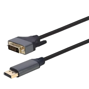 Видеокабель Cablexpert CC-DPM-DVIM-4K-6, DisplayPort (M) - DVI-D (M), 1,8м, Чёрный Видеокабель Cablexpert CC-DPM-DVIM-4K-6, DisplayPort (M) - DVI-D (M), 1,8м, Чёрный