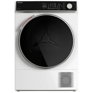 Uscător de rufe Sharp KD-NHL8S9GWC-EE, 8kg, Alb Uscător de rufe Sharp KD-NHL8S9GWC-EE, 8kg, Alb