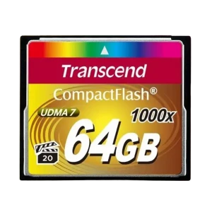 Card de Memorie Transcend CompactFlash 1000, 64GB (TS64GCF1000) Card de Memorie Transcend CompactFlash 1000, 64GB (TS64GCF1000)
