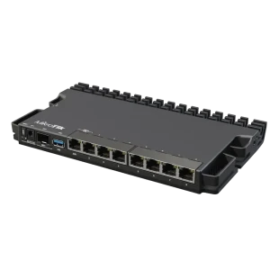Router MikroTik RB5009UG+S+IN, Negru Router MikroTik RB5009UG+S+IN, Negru