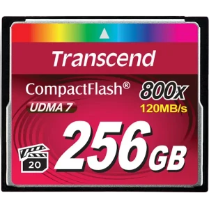 Card de Memorie Transcend CompactFlash 800, 256GB (TS256GCF800) Card de Memorie Transcend CompactFlash 800, 256GB (TS256GCF800)