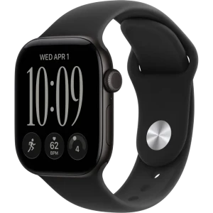 Apple Watch Series 12 GPS, 42mm Black Aluminium Case with Black Sport Band - S/M MJEA4 Apple Watch Series 12 GPS, 42mm Black Aluminium Case with Black Sport Band - S/M MJEA4