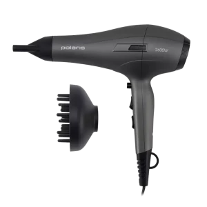 Фен Polaris PHD2600AСi, 2600Вт, Графитовый Фен Polaris PHD2600AСi, 2600Вт, Графитовый
