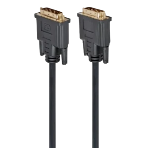 Видео кабель Cablexpert CC-DVI2-BK-6, DVI-D (M) - DVI-D (M), 1,8м, Чёрный Видео кабель Cablexpert CC-DVI2-BK-6, DVI-D (M) - DVI-D (M), 1,8м, Чёрный