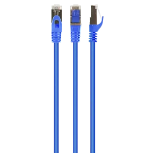 Patch cord Cablexpert PP6-1M/B, Cat6 FTP , 1m, Albastru Patch cord Cablexpert PP6-1M/B, Cat6 FTP , 1m, Albastru
