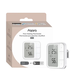 Termostat inteligent AQARA Floor Heating Thermostat W500, Alb Termostat inteligent AQARA Floor Heating Thermostat W500, Alb