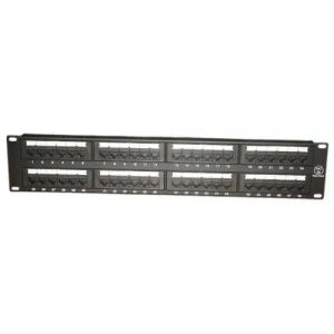 48 ports UTP Cat.5e patch panel, 2U, LY-PP5-06