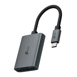 Cititor de carduri TP-LINK UA430C, USB Type-C, Gri Cititor de carduri TP-LINK UA430C, USB Type-C, Gri