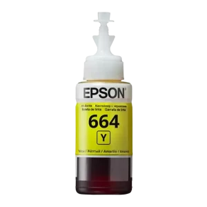 Recipient de cerneală Epson T664, 70ml, Galben Recipient de cerneală Epson T664, 70ml, Galben