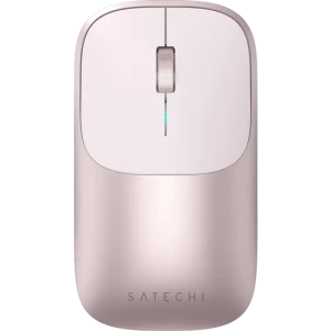 Wireless Mouse Satechi Slim EX, 3 buttons, Ambidextrous, Rechargeable, Bluetooth 5.0, Blush Wireless Mouse Satechi Slim EX, 3 buttons, Ambidextrous, Rechargeable, Bluetooth 5.0, Blush