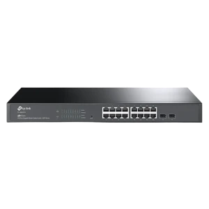 Сетевой коммутатор TP-LINK TL-SG2218, 16x 10/100/1000 Мбит/с, 2x SFP Сетевой коммутатор TP-LINK TL-SG2218, 16x 10/100/1000 Мбит/с, 2x SFP