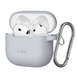 Чехол для Airpods Tech Protect Hook, Crayon Grey Чехол для Airpods Tech Protect Hook, Crayon Grey