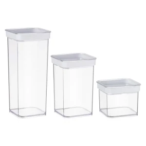 Set de containere Ardesto AR4103FT, Transparent