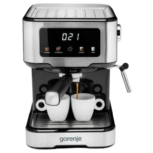 Кофеварка рожковая Gorenje ESCM15CD, 1100Вт, Нержавеющая сталь Кофеварка рожковая Gorenje ESCM15CD, 1100Вт, Нержавеющая сталь