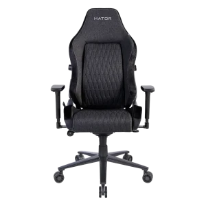 Scaun Gaming HATOR Ironsky Fabric, Țesătură, PU Piele, Negru Scaun Gaming HATOR Ironsky Fabric, Țesătură, PU Piele, Negru