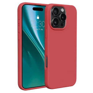Чехол Etteri Silicone Mag для Apple iPhone 16 Pro, Raspberry Чехол Etteri Silicone Mag для Apple iPhone 16 Pro, Raspberry