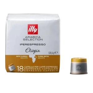 Cafea Illy Iperespresso Arabica Selection - Etiopia, 18 buc