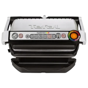 Grătar electric Tefal OptiGrill, 2000W, Oțel inoxidabil Grătar electric Tefal OptiGrill, 2000W, Oțel inoxidabil