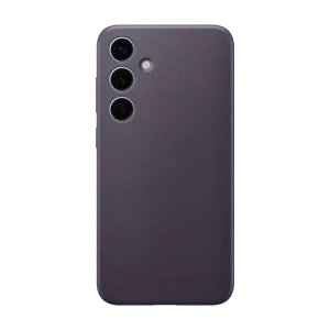 Чехол Samsung Vegan Leather Case Galaxy S24+, Темно-фиолетовый Чехол Samsung Vegan Leather Case Galaxy S24+, Темно-фиолетовый