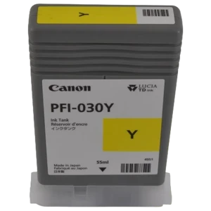 Картридж чернильный Canon PFI-030, 55мл, Жёлтый Картридж чернильный Canon PFI-030, 55мл, Жёлтый