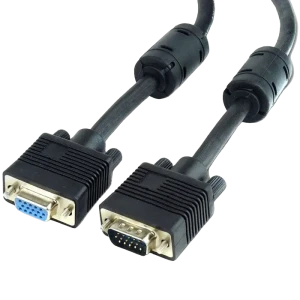Видео кабель Cablexpert CC-PPVGAX-10-B, VGA D-Sub (M) - VGA D-Sub, 3м, Чёрный Видео кабель Cablexpert CC-PPVGAX-10-B, VGA D-Sub (M) - VGA D-Sub, 3м, Чёрный