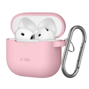 Husă pentru Airpods Tech Protect Hook, Dusty Pink Husă pentru Airpods Tech Protect Hook, Dusty Pink