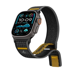 Curea pentru ceas Spigen Athlex Air, Nailon, Active Black Curea pentru ceas Spigen Athlex Air, Nailon, Active Black
