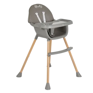 Scaun de masa 2 in 1 Moni Biscotti 2 in 1 grey Scaun de masa 2 in 1 Moni Biscotti 2 in 1 grey