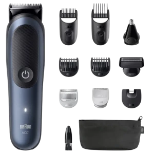 Мужской Триммер Braun AIO7540, Синий Мужской Триммер Braun AIO7540, Синий