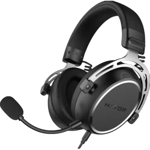 Căști gaming HATOR Hypergang 3, Cu fir, Negru Căști gaming HATOR Hypergang 3, Cu fir, Negru